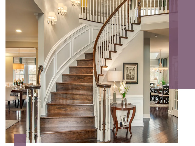 Изготовление лестниц под ключ в Снежинске — металлокаркас и отделка