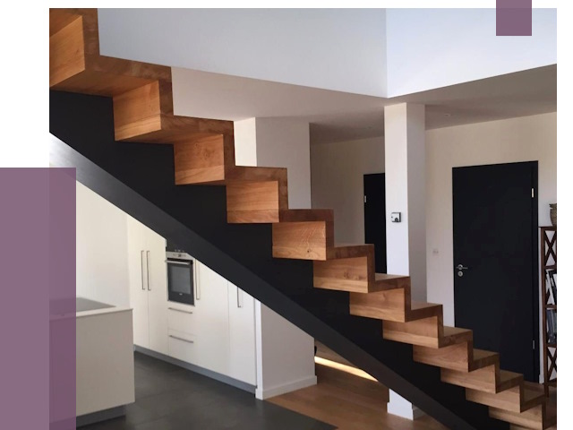 Изготовление деревянных лестниц в Снежинске от 88332 руб. | ПРОЛЁТ-Снж