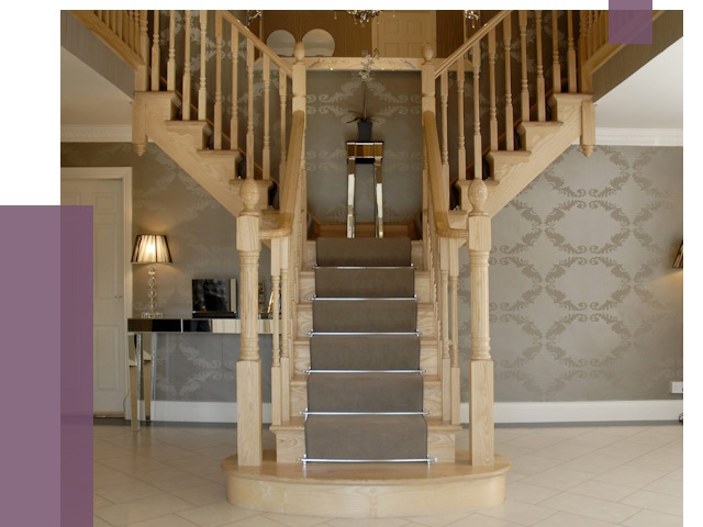 Монтаж деревянных лестниц в Снежинске от 7742 руб. 