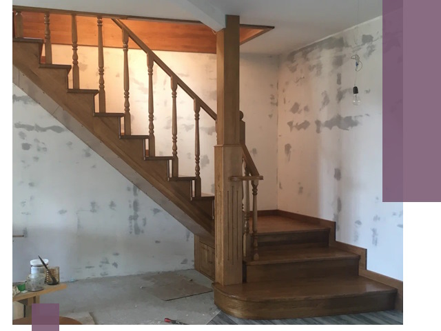 Ремонт деревянных лестниц в Снежинске: быстро и качественно