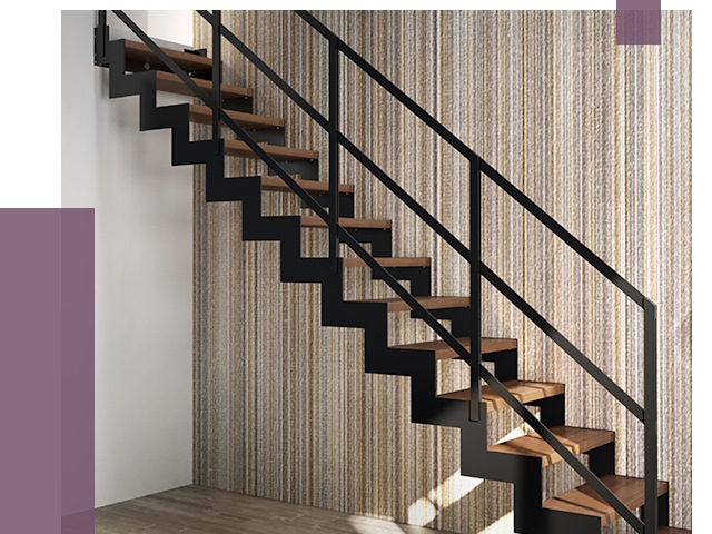 Изготовление металлических лестниц в Снежинске от 49362 руб. | ПРОЛЁТ-Снж