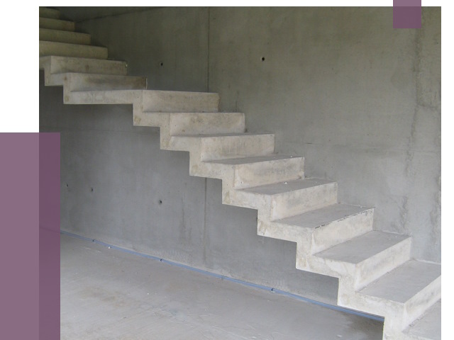 Бетонные лестницы в Снежинске от 19225 руб. под ключ | ПРОЛЁТ-Снж