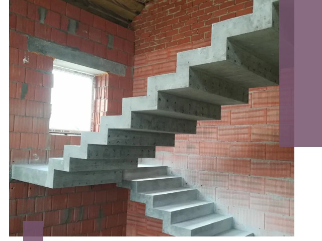 Бетонные лестницы под ключ в Снежинске: монтаж, демонтаж, ремонт