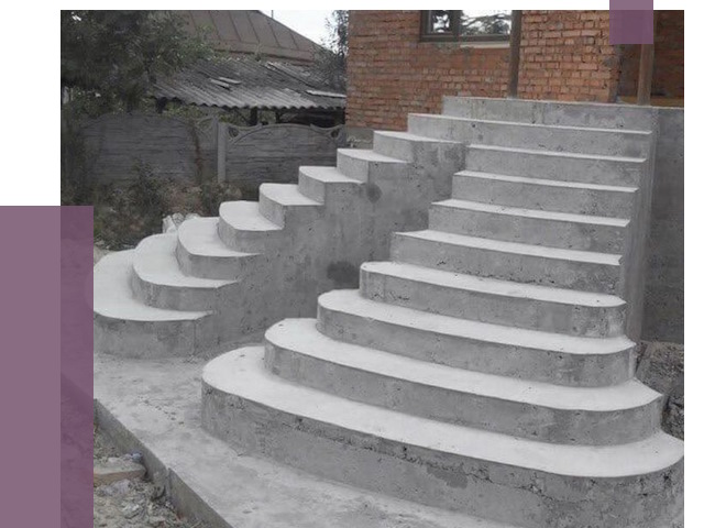 Монтаж бетонных лестниц в Снежинске от 4365 руб. 