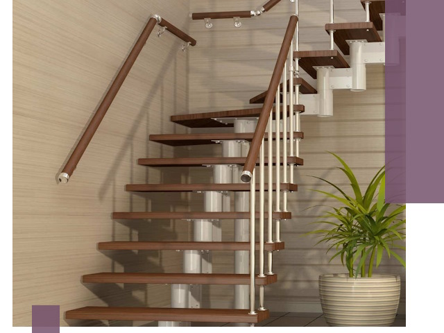 Изготовление модульных лестниц под ключ в Снежинске