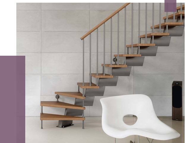 Монтаж модульных лестниц в Снежинске от 6443 руб. 