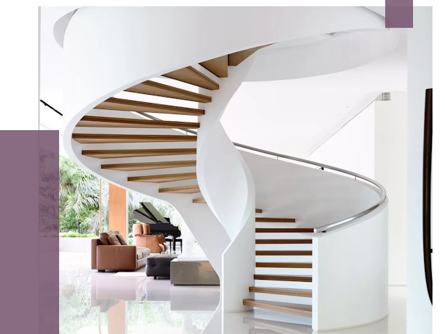 Винтовые лестницы в Снежинске под ключ от 49362 руб. | ПРОЛЁТ-Снж