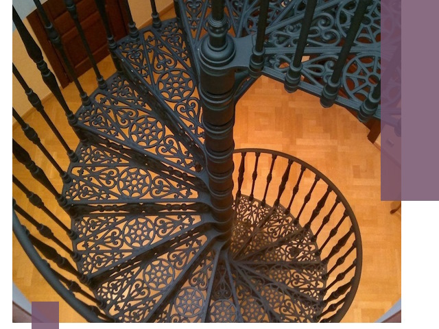 Винтовые лестницы под ключ в Снежинске: производство и монтаж