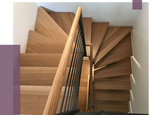 П-образные лестницы в Снежинске под ключ от 49362 руб. | ПРОЛЁТ-Снж