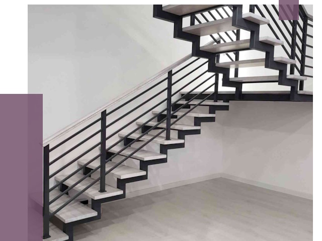 Лестницы на металлокаркасе под ключ в Снежинске от 12990 руб. | ПРОЛЁТ-Снж