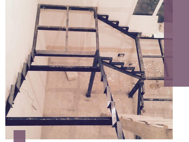 Монтаж лестниц на металлокаркасе в Снежинске быстро и качественно