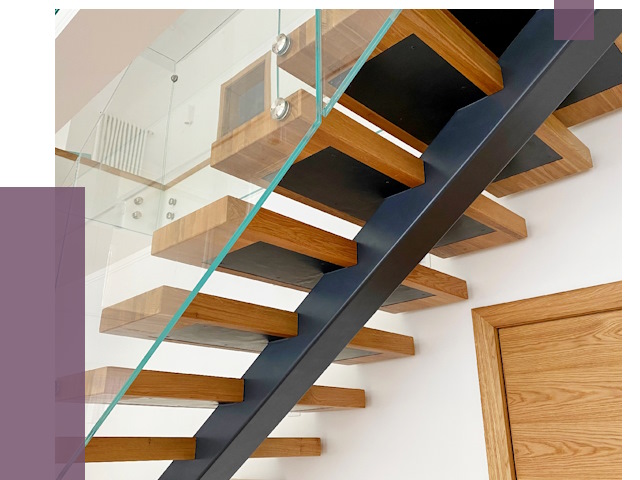 Лестницы на монокосоуре в Снежинске от 19225 руб. под ключ | ПРОЛЁТ-Снж