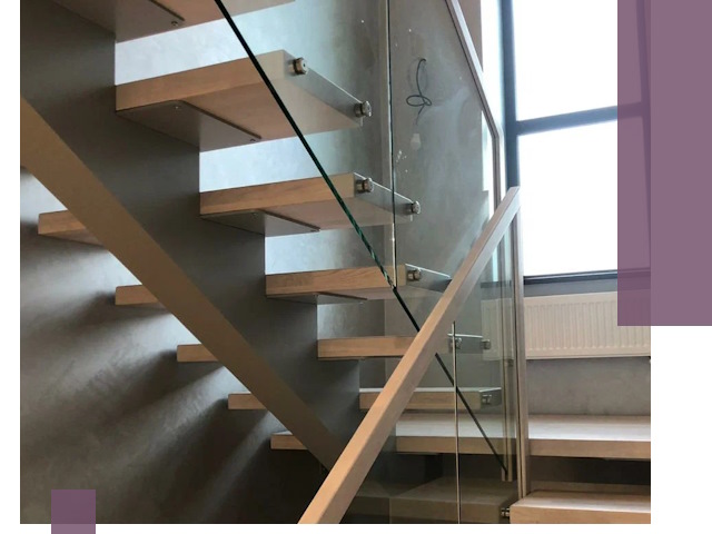 Изготовление лестниц на монокосоуре в Снежинске с монтажом и гарантией