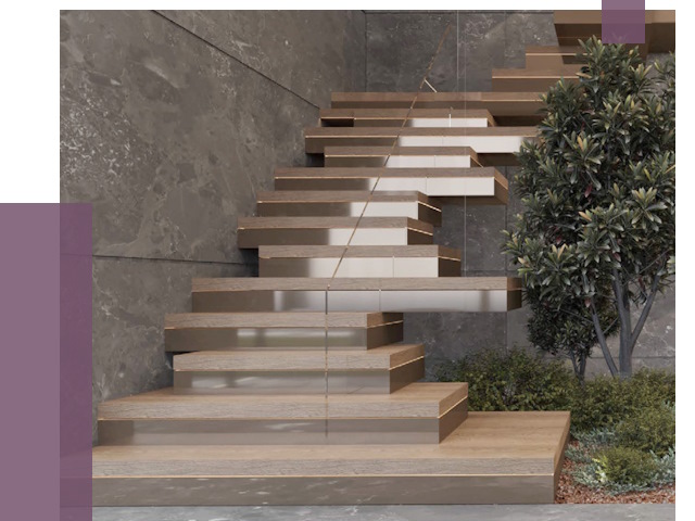 Современные лестницы в Снежинске от 14029 руб. | ПРОЛЁТ-Снж