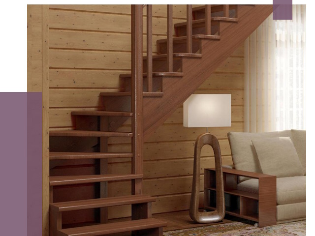 Лестницы эконом класса в Снежинске от 18550 руб. бюджетные решения