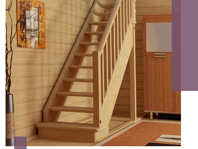 Лестницы эконом класса под ключ в Снежинске — недорого и быстро