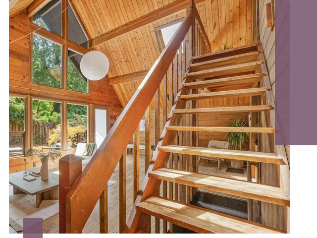 Лестницы для дачи под ключ в Снежинске — изготовление и монтаж