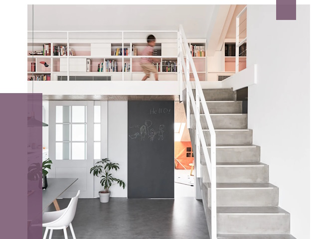 Лестницы для двухуровневой квартиры в Снежинске от 179262 руб. | ПРОЛЁТ-Снж