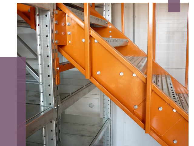 Лестницы для склада в Снежинске от 77940 руб. — решения | ПРОЛЁТ-Снж