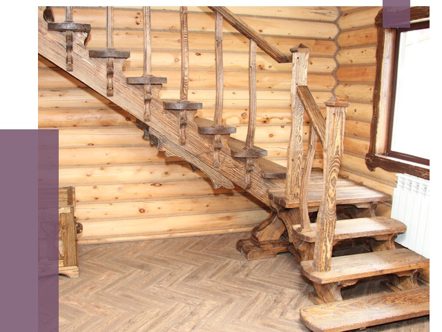 Лестницы в баню в Снежинске от 19433 руб. — изготовление | ПРОЛЁТ-Снж