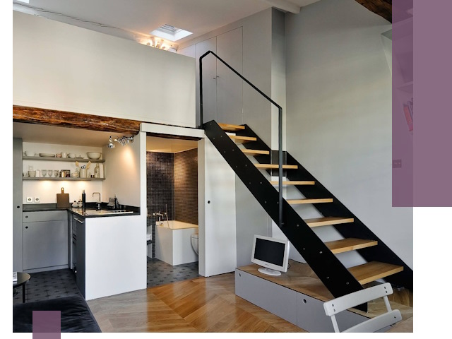 Лестницы на антресоль под ключ в Снежинске — изготовление и монтаж