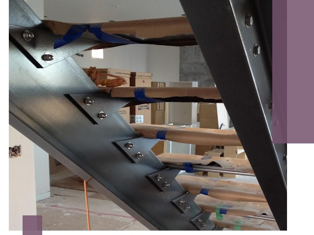 Усиление лестничных конструкций и усиление опор в Снежинске