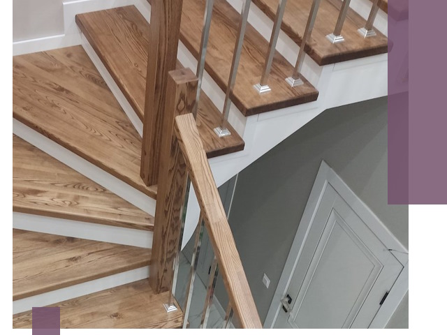 Обшивка металлических лестниц под ключ в Снежинске