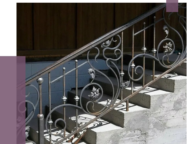 Кованые перила в Снежинске от 8833 руб. под ключ — качество от ПРОЛЁТ-Снж