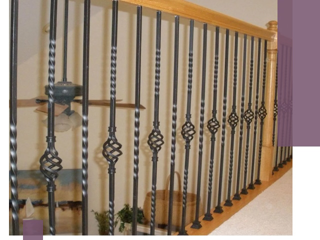 Изготовление и монтаж кованных перил в Снежинске под ключ