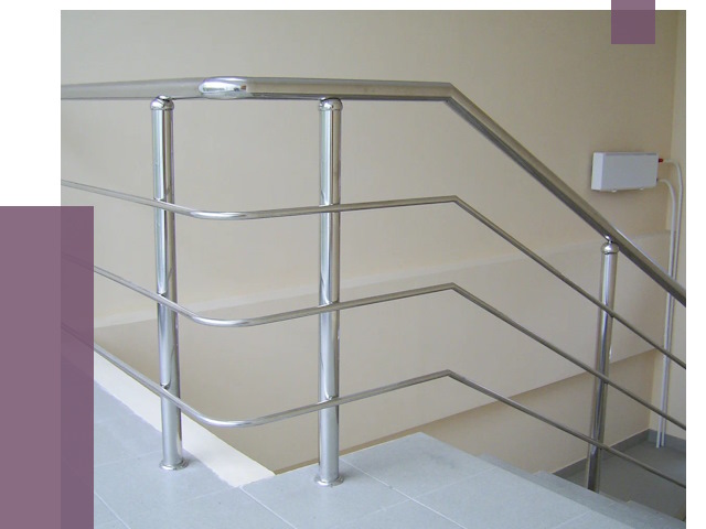 Алюминиевые перила в Снежинске от 6443 руб. под ключ | ПРОЛЁТ-Снж