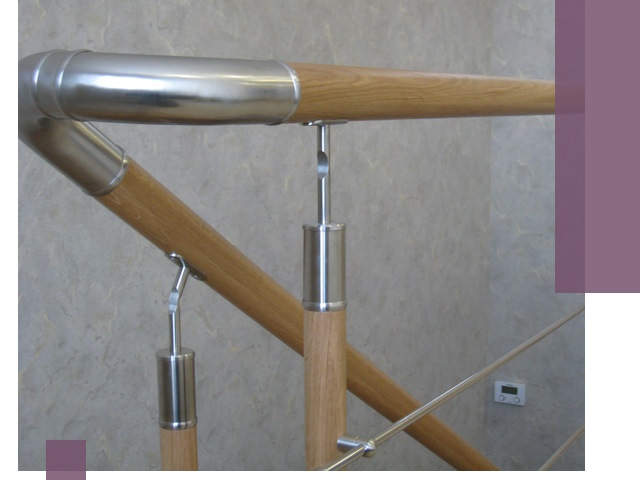 Комбинированные перила на заказ в Снежинске — монтаж и производство