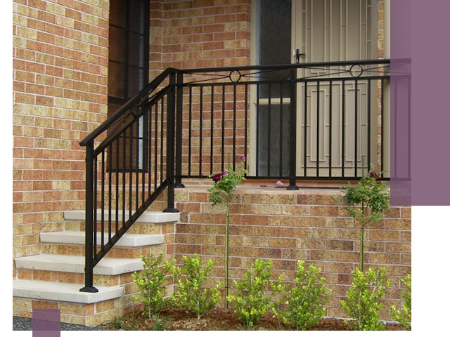 Уличные перила из металла под ключ в Снежинске