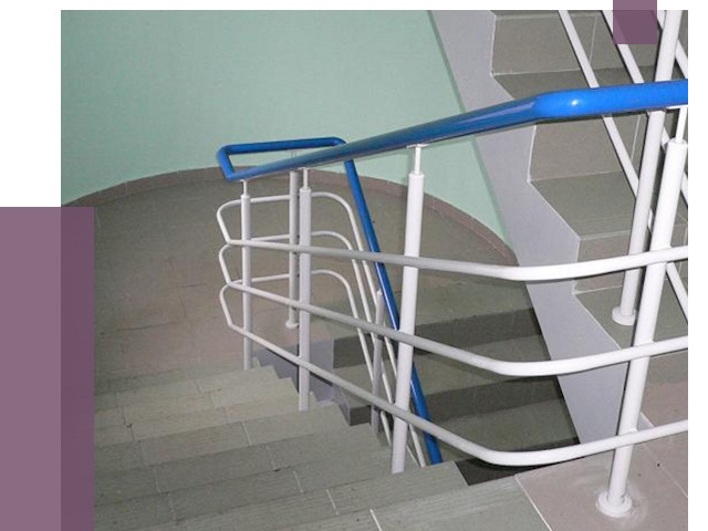 Перила в подъезде в Снежинске — установка и замена от 7534 руб. | ПРОЛЁТ-Снж