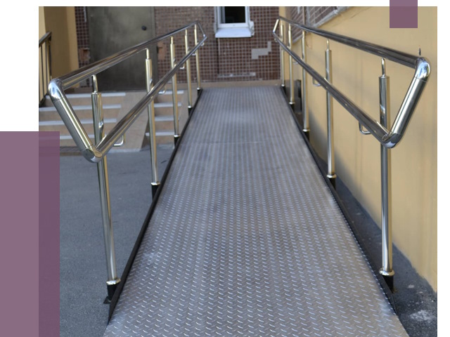 Пандусы в Снежинске от 12470 руб. — установка для инвалидов | ПРОЛЁТ-Снж