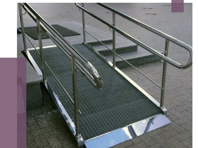 Монтаж пандусов для инвалидов в Снежинске от 8750 руб. под ключ | ПРОЛЁТ-Снж