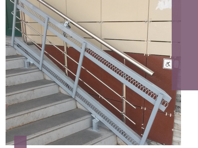 Изготовление откидных пандусов под ключ в Снежинске