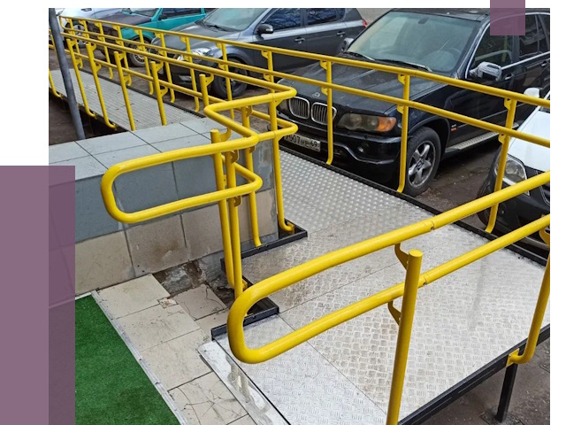 Стационарные пандусы в Снежинске от 12470 руб. | ПРОЛЁТ-Снж