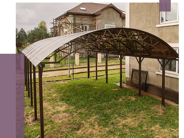 Демонтаж навесов в Снежинске от 4676 руб. — разборка и вывоз | ПРОЛЁТ-Снж