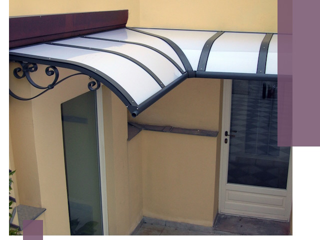 Монтаж козырьков любой сложности в Снежинске под ключ