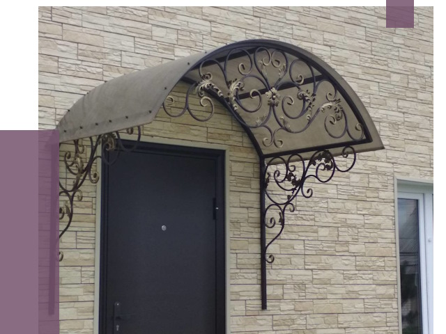 Ремонт козырьков в Снежинске от 7534 руб.  | ПРОЛЁТ-Снж