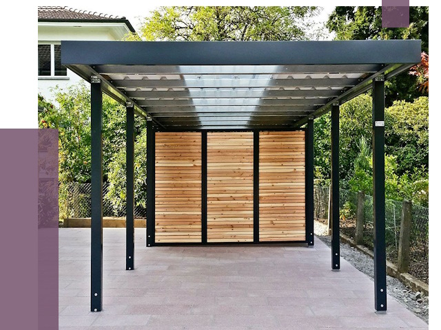 Отдельно стоящие навесы во дворе в Снежинске от 81577 руб. | ПРОЛЁТ-Снж