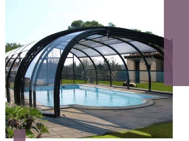 Навесы для бассейна в Снежинске: изготовление и монтаж под ключ