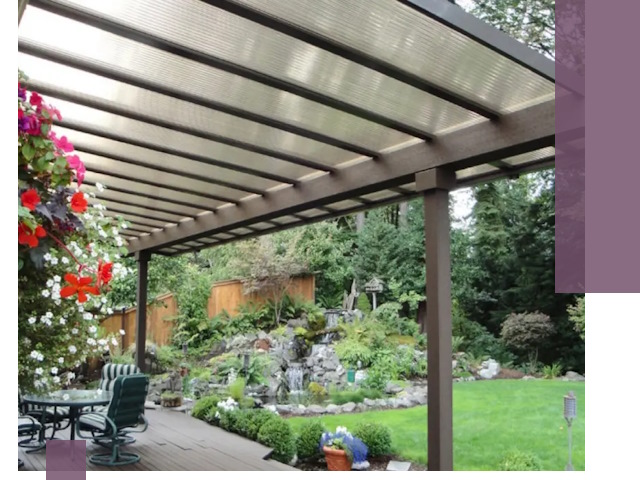 Навесы из поликарбоната под ключ в Снежинске быстро и надёжно