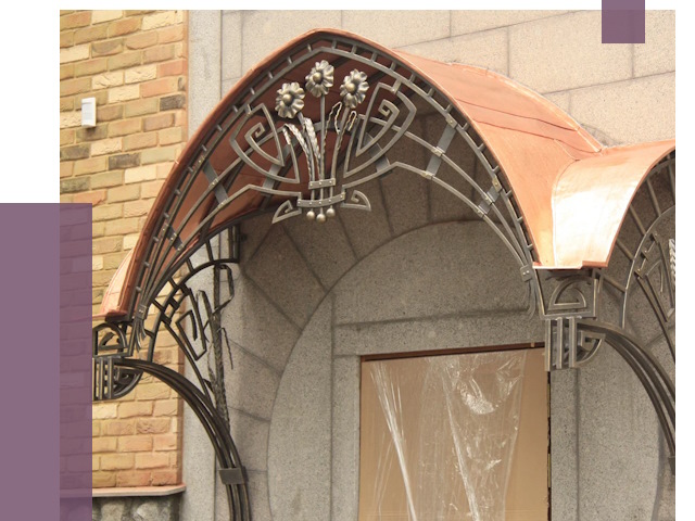 Арочные козырьки в Снежинске от 14809 руб. 