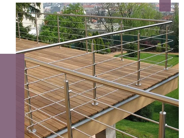 Алюминиевые парапеты в Снежинске под ключ от 7898 руб. 