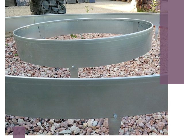 Нержавеющие бордюры под ключ в Снежинске — изготовление и монтаж