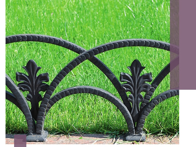 Декоративные металлические бордюры под ключ в Снежинске