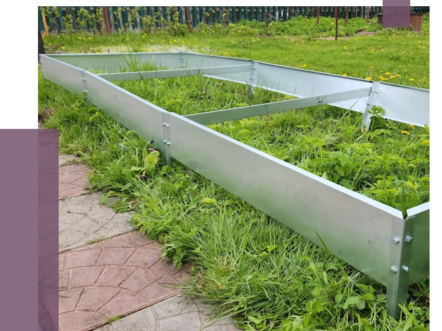 Металлические бордюры для грядок в Снежинске от 1819 руб. 