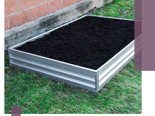 Металлические бордюры для грядок в Снежинске: прочность и аккуратность