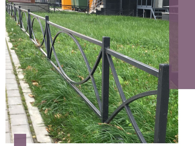 Газонные ограждения из металла в Снежинске — монтаж и продажа